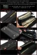 画像3: 【diosbras-ディオブラス-】本革　サメ革　シャークスキン　鮫革　バイカーズウォレット　 財布　レザーウォレット　ロングウォレット　ウォレット　バイカー　長財布　牛革 シルバー９２５コンチョ 長財布【SS】【ブラック・黒】 (3)
