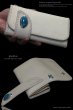 画像2: 【diosbras-ディオブラス-】本革サドルレザー大容量財布バイカーウォレット　コンチョ　本革ナチュラルサドルレザー　財布　シルバー９２５【SA】 (2)