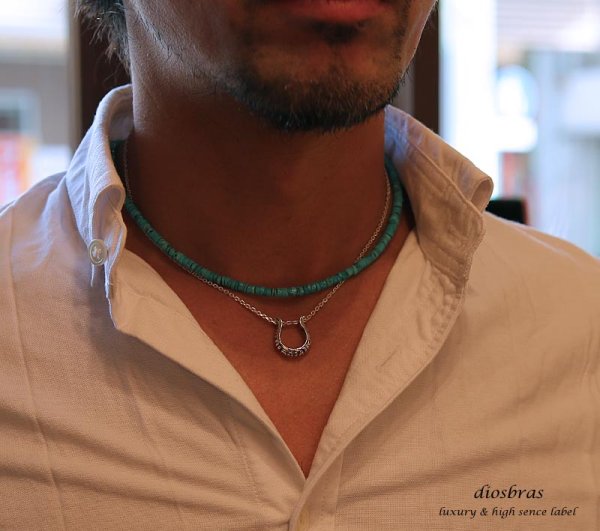 画像5: 【diosbras-ディオブラス】 馬蹄 ホースシュー アラベスク アトラス ペンダント ローマ数字  ネックレス シルバー925 チェーンセット【小】【全国送料無料】 (5)