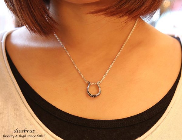 画像6: 【diosbras-ディオブラス】 馬蹄 ホースシュー アラベスク アトラス ペンダント ローマ数字  ネックレス シルバー925 チェーンセット【小】【全国送料無料】 (6)