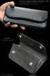 画像5: 【diosbras-ディオブラス-】本革サドルレザーバイカーズウォレット　 財布　レザーウォレット　ロングウォレット　ウォレット　バイカー　ヌメ革　長財布　/牛革財布シルバー９２５コンチョ/長財布 ダブルホールドコンチョ【SA】【ブラック・黒】 (5)