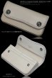 画像5: 【diosbras-ディオブラス-】本革サドルレザーバイカーズウォレット　 財布　レザーウォレット　ロングウォレット　ウォレット　バイカー　ヌメ革　長財布　/牛革財布シルバー９２５コンチョ/長財布 ダブルホールドコンチョ【SA】【ナチュラル】 (5)