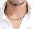 画像3: 【シルバーチェーン】シルバーフィガロチェーン 幅4.9mm 45cm ネックレス チェーン シルバー925 SILVER Necklace chain 銀 鎖 首飾り フィガロ【メール便無料】【ギフトOK】 シルバー925チェーン シルバーネックレスチェーン (3)