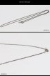 画像2: 【シルバーチェーン】シルバー  アズキチェーン　カット　小豆チェーン アンカーチェーン 幅1mm 40cm 45cm 50cm 55cm 60cm ネックレス チェーン シルバー925 SILVER Necklace chain 銀 鎖 首飾り【ギフト】 シルバー925チェーン シルバーネックレスチェーン　　あずきチェーン ≪独自燻仕上げ≫ (2)
