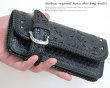 画像5: レザーウォレット 長財布 バイカーズウォレット 本革 革財布 カービング ウォレット  ロングウォレット レザー メンズ 牛革 蛇革 パイソン サドルレザー 誕生日プレゼント バイカー ライダースウォレット 男性 ヘビ 皮財布 天然皮革 ハンドメイド お財布【CPA】 (5)