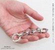 画像5: シルバーキーチェーン シルバーアクセサリー メンズアクセサリー キーホルダー シルバー925 ホワイトブラス　白真鍮製　真鍮製　ウォレットチェーン クロス イーグル　アラベスク　ゴシック　送料無料 【diosbras-ディオブラス-】 (5)