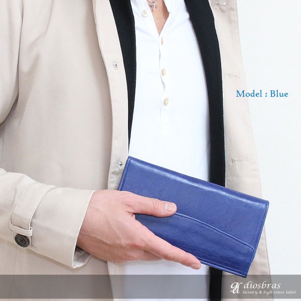 画像13: 【OUTLET SALE】メンズ長財布長財布 二つ折り 革財布 本革 レザー 牛革 レザーウォレット|おしゃれ スリム メンズ長財布 ウォレット ロングウォレット ハンドメイド サドルレザー 男性 彼氏 メンズ財布 誕生日プレゼント 赤 カード収納 黒 紳士財布 長サイフ お父さん 折財布 還暦祝い (13)