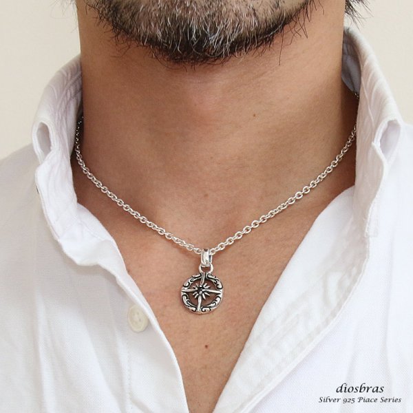 画像3: シルバー925素材【 ブラックスター ダイオプサイトゴールドイーグル トップ】フェザーネックレス 太陽神 ハンドメイドネックレス/インディアンジュエリー・ネイティブ/シルバー925ペンダント/フェザー イーグル ゴールドサン パーツ ネックレス メンズ レディース (3)