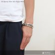 画像5: アラベスク　唐草 チェーン　ブレスレット プレート　チェーン　シルバーブレスレット シルバーアクセサリー　シルバーアクセサリー メンズ シルバーバングル ブレスレット バングル　シルバー925 メンズアクセサリー プレゼント 人気 送料無料 (5)