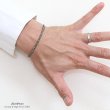 画像2: ヘマタイト　ブレスレット　3mm　馬蹄　ホースシュー　フェザー ブレスレット　ブレス メンズ ネイティブ /羽/オニキス シルバー９２５ チェーン　ブラックスピネル　メディスンホイール　フェザー 2mm〜3mm 【diosbras-ディオブラス】 (2)