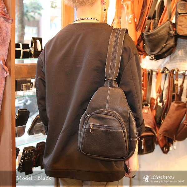 画像5: リュック リュックサック レディース リュック ボディーバック ボディーバッグ しずく型 雫型 リュック 本革 レザー メンズ シンプル おしゃれ カジュアル ブリーフケース バイク デイパック レザー 本革 男性 レディース 女性 カーフレザー 大容量 (5)