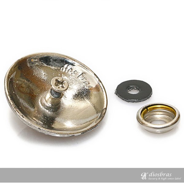 画像2: コンチョ ジャーマンコイン　ライオン　イーグル コンチョ コインコンチョ　オリジナルコイン　コンチョ　ネイティブ　コイン　インディアン　コンチョ シルバー９２５コンチョ　ナバホ　財布　ウォレット　メンズ　（ネジ式）リューター製【メール便選択で送料無料！！】 (2)