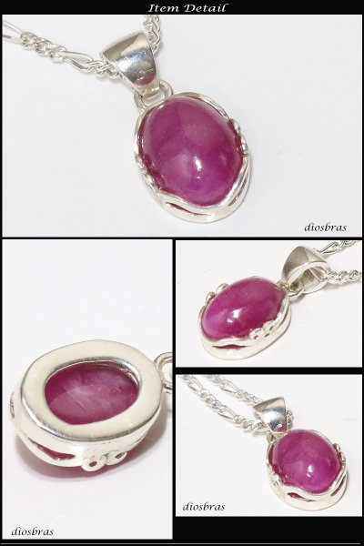 画像2: 数量限定 ルビー ネックレス/ネックレス レディース/エ スタールビー 7月 誕生石 ネックレス エチオピア産オパールの大粒ペンダント オーバル ペンダント トップ アラベスク パワーストーン ジュエリー シルバー925  メンズ レディース 宝石 最高峰オパール (2)