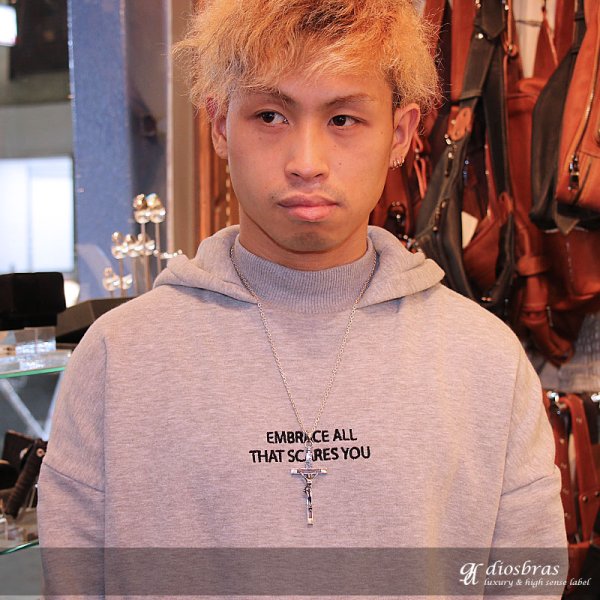 画像3: ペンダント クロス 十字架 ロザリオ キリスト ウッド 木製 シルバー925/ペンダント トップ シルバー 925/ネックレス/ ネックレス  メンズ レディース (3)