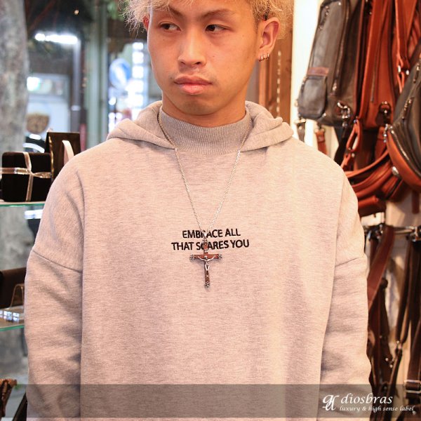 画像3: ペンダント クロス 十字架 ロザリオ キリスト ウッド 木製 シルバー925/ペンダント トップ シルバー 925/ネックレス/ ネックレス  メンズ レディース (3)