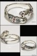 画像2: 【シルバーリング】【スカルリング】【シルバーアクセサリー】クロス　十字架　 ジルコニア　アラベスク　スカル ボーンハンド ドクロ スカルリング  メンズ シルバーリング 指輪 シルバー925 メンズアクセサリー フリーサイズ　大きいサイズ【メール便なら全国送料無料】 (2)
