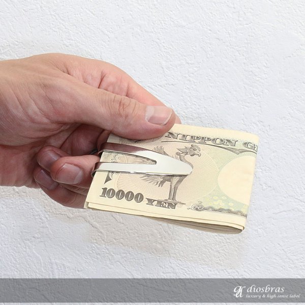 画像3: マネークリップ　ステンレス　シンプル　プレーン　シルバー　マネークリップ 財布 ネイティブ　インディアン　ジュエリー　ウォレット マネークリップ メンズ　レディース　男女兼用　メダル　シルバー９２５ ターコイズ≪メール便なら送料無料≫ (3)