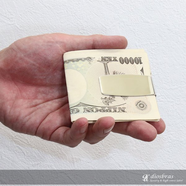 画像3: マネークリップ ステンレス シンプル プレーン シルバー マネークリップ 財布 ネイティブ インディアン ジュエリー ウォレット マネークリップ メンズ レディース 男女兼用 メダル シルバー925 ターコイズ≪メール便なら送料無料≫ (3)