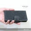 画像2: 全機種対応 シャークスキン iPhoneXS XR  iPhoneX  iPhone7/iphone8/ 手帳型レザーケース スマホケース エイ革 モバイルケース 牛革 本革 カーフレザー 携帯ケース スマートフォン スマートホン iphone plus カードケース　スマホカバー ケータイカバー (2)