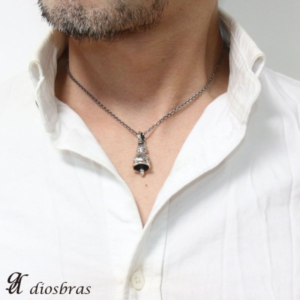 画像6: イーグル フェザー シルバー925 鈴 ベル ペンダント 羽根 ガーディアンベル (6)