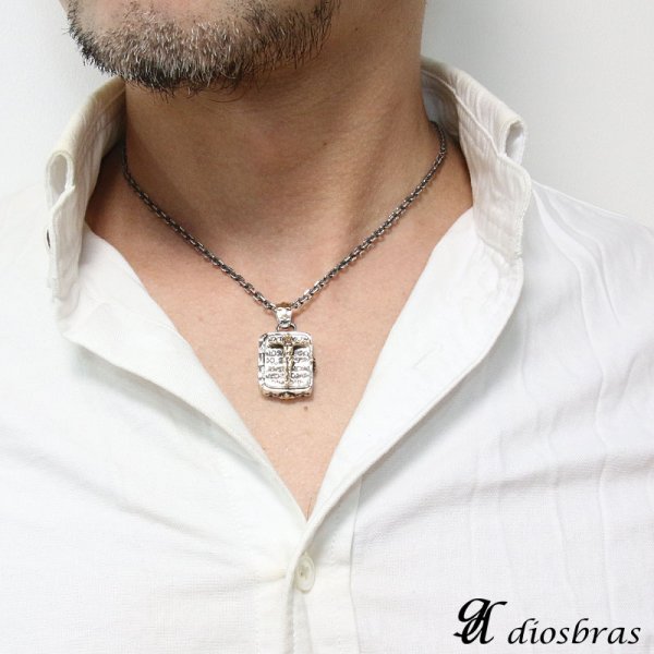 画像4: 聖書バイブル・マリア 開閉式(インサイド・クロス)・ロケット ピルケース/シルバー925&ブラスペンダント マリアプレート ネックレス【メイン】マリアペンダントトップ銀シルバー925 マリア様 【マリア ネックレス】(SILVER925 maria )マリア ネックレス メダイ (4)