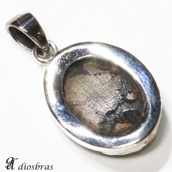 画像3: 【オーバル ペンダント トップ】アラベスク 天然ターコイズ/ネイティブアメリカン インディアンジュエリー鷹・イーグル羽根/シルバー925/フェザーネックレス ネックレス  唐草 メンズ レディース≪メール便なら送料無料!!≫ (3)