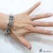 画像4: 十字架　クロス　チェーン　ブレスレット プレート　チェーン　シルバーブレスレット シルバーアクセサリー　シルバーアクセサリー メンズ シルバーバングル ブレスレット バングル　シルバー925 メンズアクセサリー プレゼント 人気 送料無料 IDプレート (4)