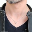 画像7: ブラックダイヤモンド ネックレス クロス　ブラック　ダイヤモンド　0.03ct　ダイヤモンド　ペンダント　ネックレス　シルバー９２５　チェーンセット カラット ミニ　Ｓサイズ【全国送料無料】【22 February -22フェブラリー-】 (7)