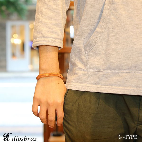 画像14: ブレスレット メンズ レザー ブレス 【 メール便送料無料 】 選べる♪全8色 本革 革 バングル レザーブレスレット レザーブレス アメカジ系 サロン系 キレカジ系 に♪　編み込み　フック　ネイティブ　インディアン (14)