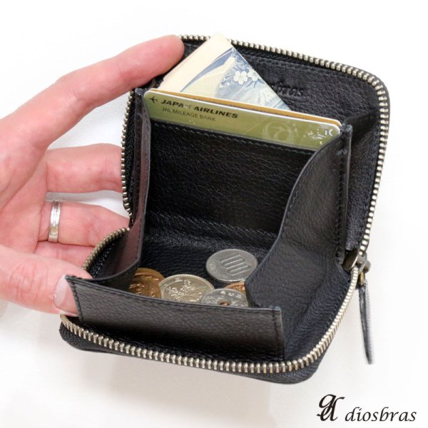 画像7: ミニ財布 ラウンドファスナー小銭入れ コインケース メンズ レディース 本革 シャークスキン サメ革 カードケース 名刺入れ コインケース ショート シンプル ウォレット ラウンド ジッパー 財布 レザーウォレット 牛革 紳士 婦人 プレゼント 鮫革 サメ皮 (7)