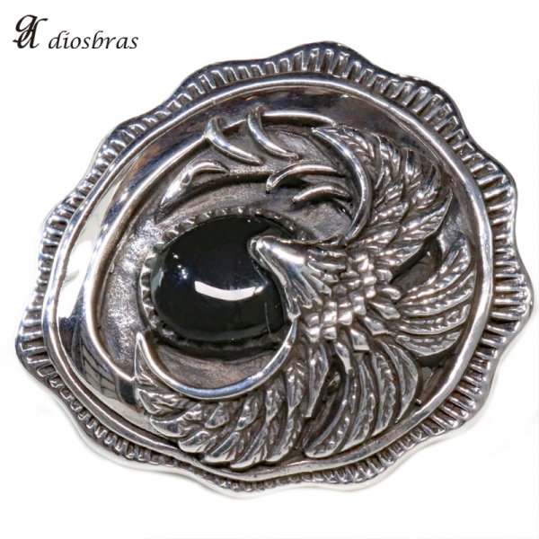 画像2: コンチョ コンチョ ナバホ ターコイズ 太陽神 サンマーク インディアン ネイティブアメリカン ホピ アラベスク イーグル 鷲 トライバル コンチョ シルバー925コンチョ 財布 ウォレット メンズ (ネジ式)【メール便なら送料無料!!】 (2)