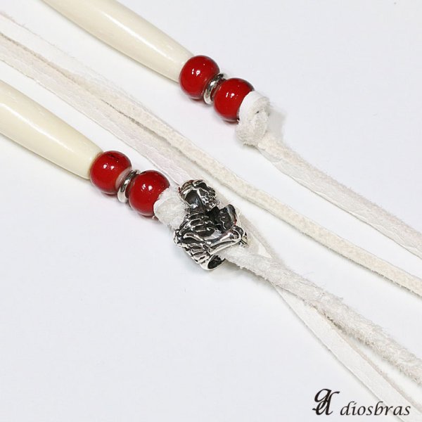 画像3: ビーズ/シルバー/シルバー925/ビーズ/アクセサリー/ハンドメイド/パーツ/スカル ハンド 骸骨 髑髏 ドクロ クロス 十字架 トリプルクラウン ゴシック アラベスク 縦mm 直径mm 穴径mm 【メール便全国送料無料】 (3)