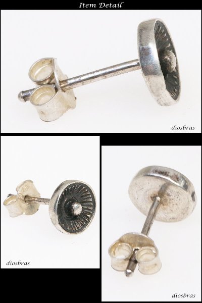 画像2: 【メンズピアス】【シルバーアクセサリー】【シルバーピアス】●バラ売り（片耳のみ）■シャープでキレイめハードな横顔に！太陽神　サンマーク　フェザー　イーグル (2)