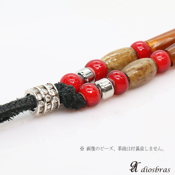 画像3: ホワイトジルコニア ブリリアンカット ビーズ リング シルバー925/ペンダント トップ シルバー 925/ネックレス/ ネックレス メンズ レディース (3)