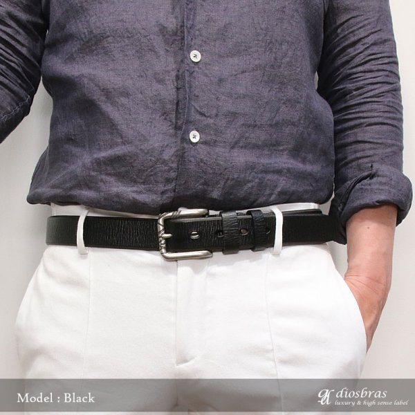 画像2: ベルト メンズ 本革 ビジネス ロング 本革ベルト 黒 茶 メンズベルト 男性用 カジュアル おしゃれ シンプル 革ベルト メンズベルト 父の日 ビジネス 紳士用 ビジネスカジュアル 送料無料 ネイビー キャメル ブラウン ブラック (2)