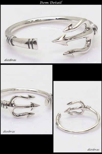 画像3: 【シルバーリング】ほこ やり 矢 アローズ 矛 槍【シルバーアクセサリー】 プレーン シンプル フリーサイズ シルバーアクセサリー メンズ シルバーリング 指輪 シルバー925 メンズアクセサリー 大きいサイズ (3)