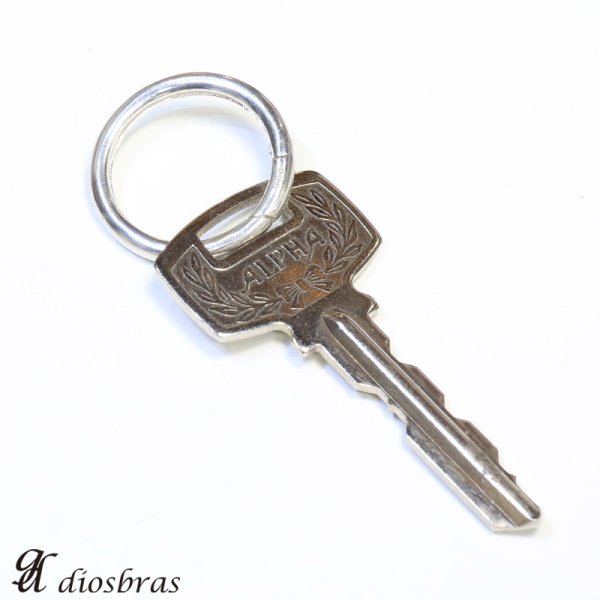 画像4: キーリング キーホルダーの接続に丸カン 丸型 カラビナ サークル  マルカン1個売り 極太ビーズ/シルバー/シルバー925/ビーズ/アクセサリー/ハンドメイド/パーツ/線径2.8mm 直径25mm 内径19.5mm 厚み3mm 【メール便全国送料無料】 (4)