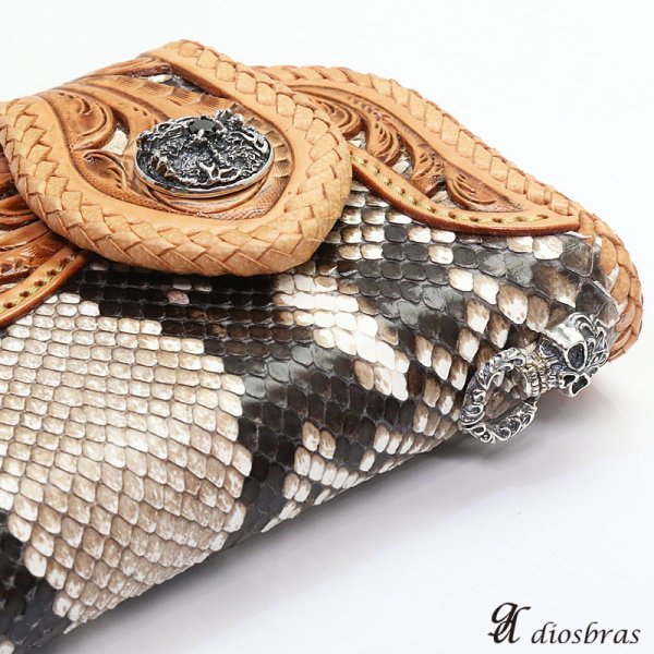 画像3: コンチョ スカル リング 骸骨 アラベスク ドクロ コンチョ 亜鉛合金製 コンチョ ドロップハンドル ジョイントパーツ(ネジ式)【メール便限定送料無料!!】 (3)