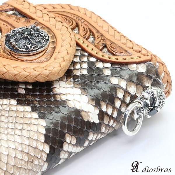 画像4: コンチョ スカル リング 骸骨 ブラック ジルコニア ドクロ コンチョ【M】亜鉛合金製 コンチョ ドロップハンドル ジョイントパーツ(ネジ式)【メール便限定送料無料!!】 (4)