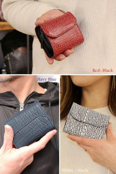 画像16: サメ革 二つ折り財布 ショートウォレット 財布 シャークスキン ミニ財布 極薄 ショート メンズ レディース 本革 鮫革 大容量 本格派向け拘り財布 気仙沼産シャークスキン ジッパー 財布 ヌメ革 レザーウォレット ウォレット 牛革 紳士 婦人 エコレザー認定 (16)