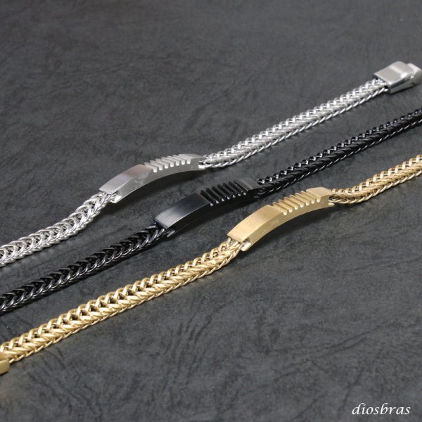 画像4: バングル ステンレス 316L サージカルステンレス プレーン ステンレスブレスレット ステンレスバングル シルバーブレスレット ゴールド シルバー ブラックニッケル 【 メンズ レディース SILVER925 ステンレススティール シルバーアクセ 喜平 キヘイ (4)