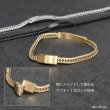 画像5: バングル ステンレス 316L サージカルステンレス プレーン ステンレスブレスレット ステンレスバングル シルバーブレスレット ゴールド　シルバー　ブラックニッケル 【 メンズ レディース SILVER925 ステンレススティール シルバーアクセ 喜平　キヘイ (5)