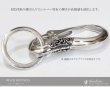 画像4: 二重リング キーリング　キーホルダーの接続に丸カン シルバー300 丸型 カラビナ サークル  マルカン１個売り 極太ビーズ/シルバー/シルバー925/ビーズ/アクセサリー/ハンドメイド/パーツ/線径3,7mm 直径30mm　内径24mm 厚み2,9mm (4)