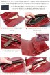 画像8: 長財布 二つ折り財布 メンズ レザーウォレット イタリアンレザー 革財布 本革 レザー ラウンドジッパー ウォレット ハンドメイド 牛革 レディース おしゃれ スリム メンズ 長財布 長サイフ 男性 女性 財布 ネイビー プレゼント ファスナー 赤 黒 カード収納 大人気 (8)
