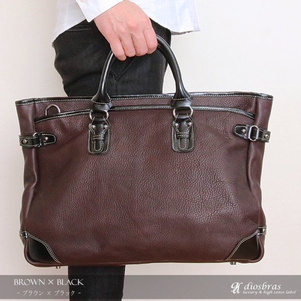 画像11: 革 トートバッグ ビジネスバッグ レザー 牛革 トートバッグ メンズ ショルダーバック 本革 ブリーフケース バッグ 本革 鞄 男性 ギフト 旅行 通勤 小銭入れ A4ファイル A4サイズ 軽量 軽い 大容量 レディース 最高級カーフスキン プレゼントに大人気PUレザーにはない質感 (11)