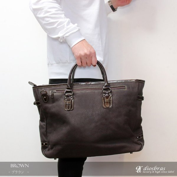 画像7: 革 トートバッグ ビジネスバッグ レザー 牛革 トートバッグ メンズ ショルダーバック 本革 ブリーフケース バッグ 本革 鞄 男性 ギフト 旅行 通勤 小銭入れ A4ファイル A4サイズ 軽量 軽い 大容量 レディース 最高級カーフスキン プレゼントに大人気PUレザーにはない質感 (7)