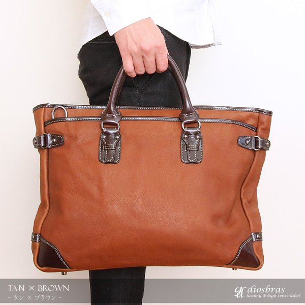 画像9: 革 トートバッグ ビジネスバッグ レザー 牛革 トートバッグ メンズ ショルダーバック 本革 ブリーフケース バッグ 本革 鞄 男性 ギフト 旅行 通勤 小銭入れ A4ファイル A4サイズ 軽量 軽い 大容量 レディース 最高級カーフスキン プレゼントに大人気PUレザーにはない質感 (9)