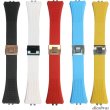 画像1: スペアバンド　ラバーバンド　クロコダイルバンド　予備パーツ　 watch アップルウォッチ  バンド ステンレス ケース　カバー 一体型 バンド ラバー 高級ベルト ケースバンド メンズ ベルト ステンレス 44mm 40mm 45mm 一体型 Series4/5/6/7/SE (1)