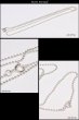 画像3: シルバー 925 ボールチェーン 2.3mm 50cm 幅2,3mm  ネックレス チェーン シルバー925 SILVER Necklace chain 銀 鎖 首飾り フィガロ メール便無料  ギフトOK  シルバー925チェーン シルバーネックレスチェーン (3)