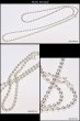 画像3: シルバー 925 ボールチェーン 3.3mm 50cm 幅3,3mm  ネックレス チェーン シルバー925 SILVER Necklace chain 銀 鎖 首飾り フィガロ メール便無料  ギフトOK  シルバー925チェーン シルバーネックレスチェーン (3)